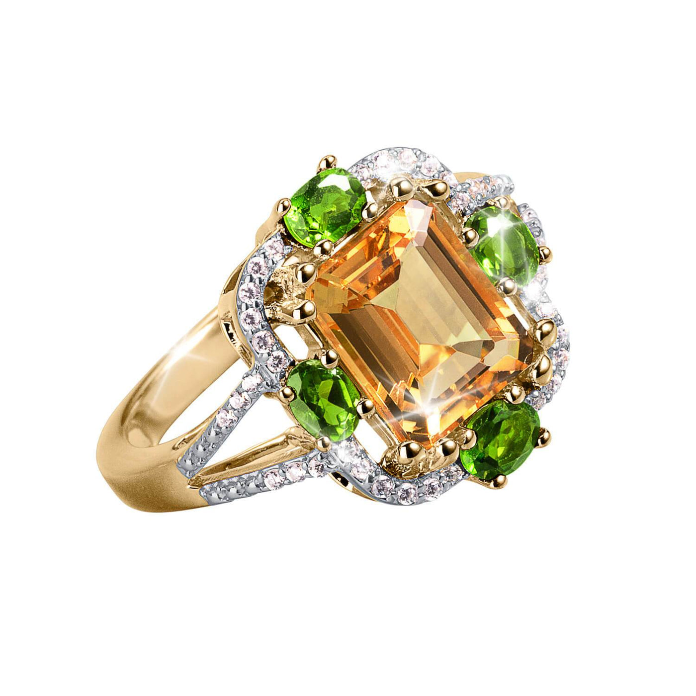 Daniel Steiger Mandarin Citrine Ladies Ring