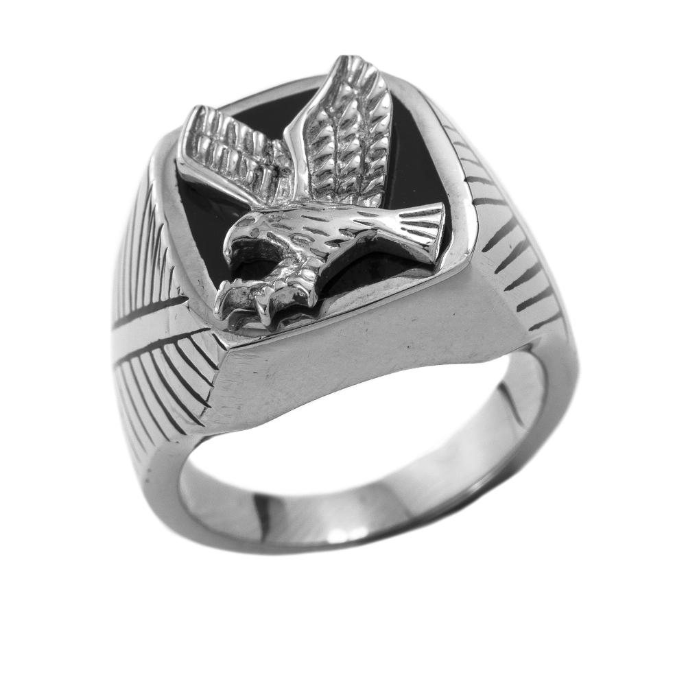 Daniel Steiger Steel Eagle Ring
