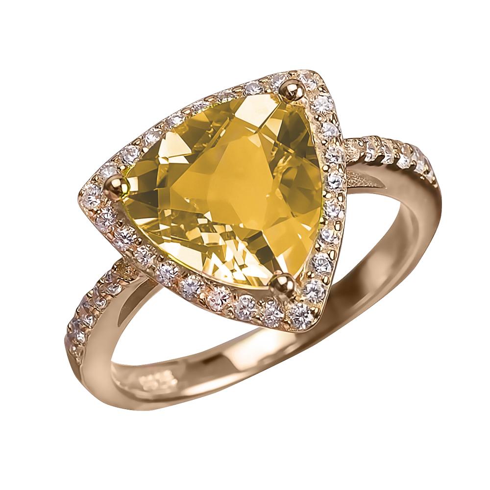 Daniel Steiger Citrine Sun Ring