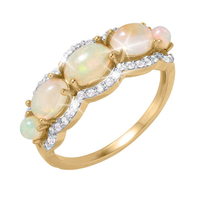 Daniel Steiger Hypnotica Opal Ring