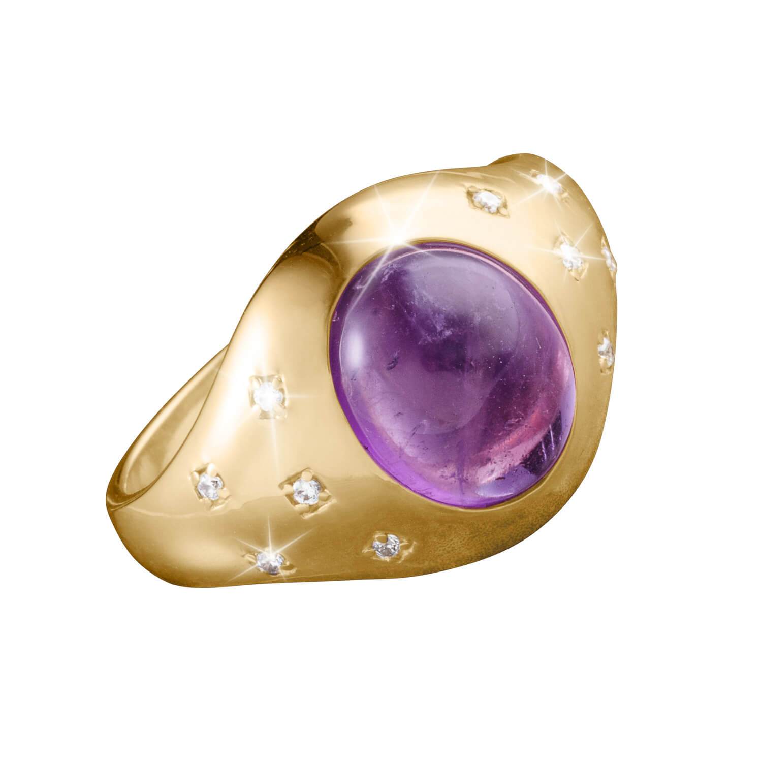 Daniel Steiger Triumph Amethyst Ring