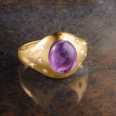 Daniel Steiger Triumph Amethyst Ring