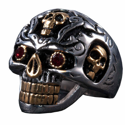 Daniel Steiger Skull In Skull Ring