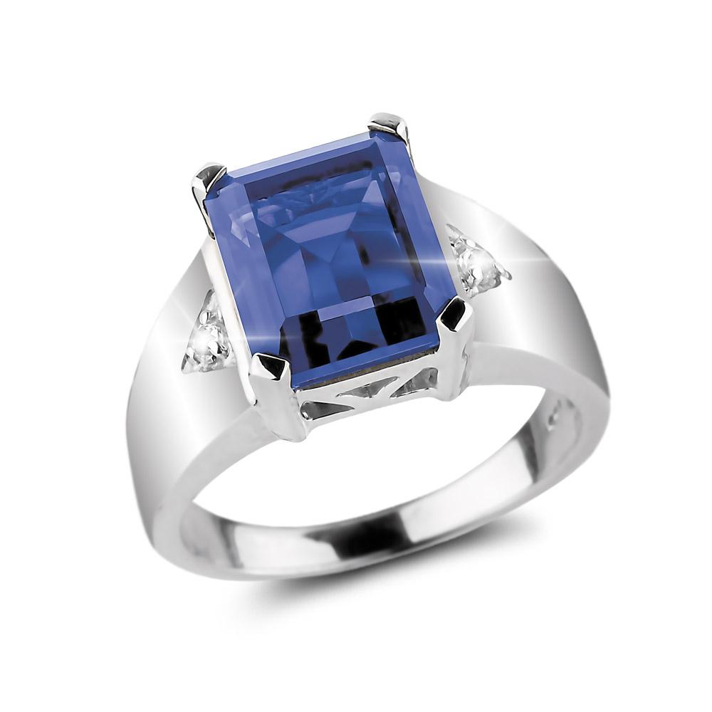 Daniel Steiger Da Vinci Blue Topaz Men’s Ring