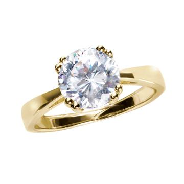 Daniel Steiger Solitaire Gold Ring