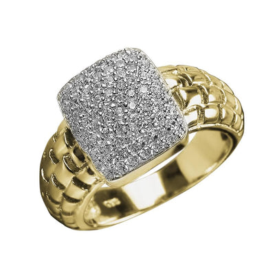 Daniel Steiger Star Spangeld Gold Ring