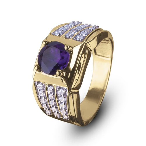 Daniel Steiger Carter Amethyst Ring