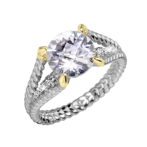 Daniel Steiger Solitaire Twist Ring