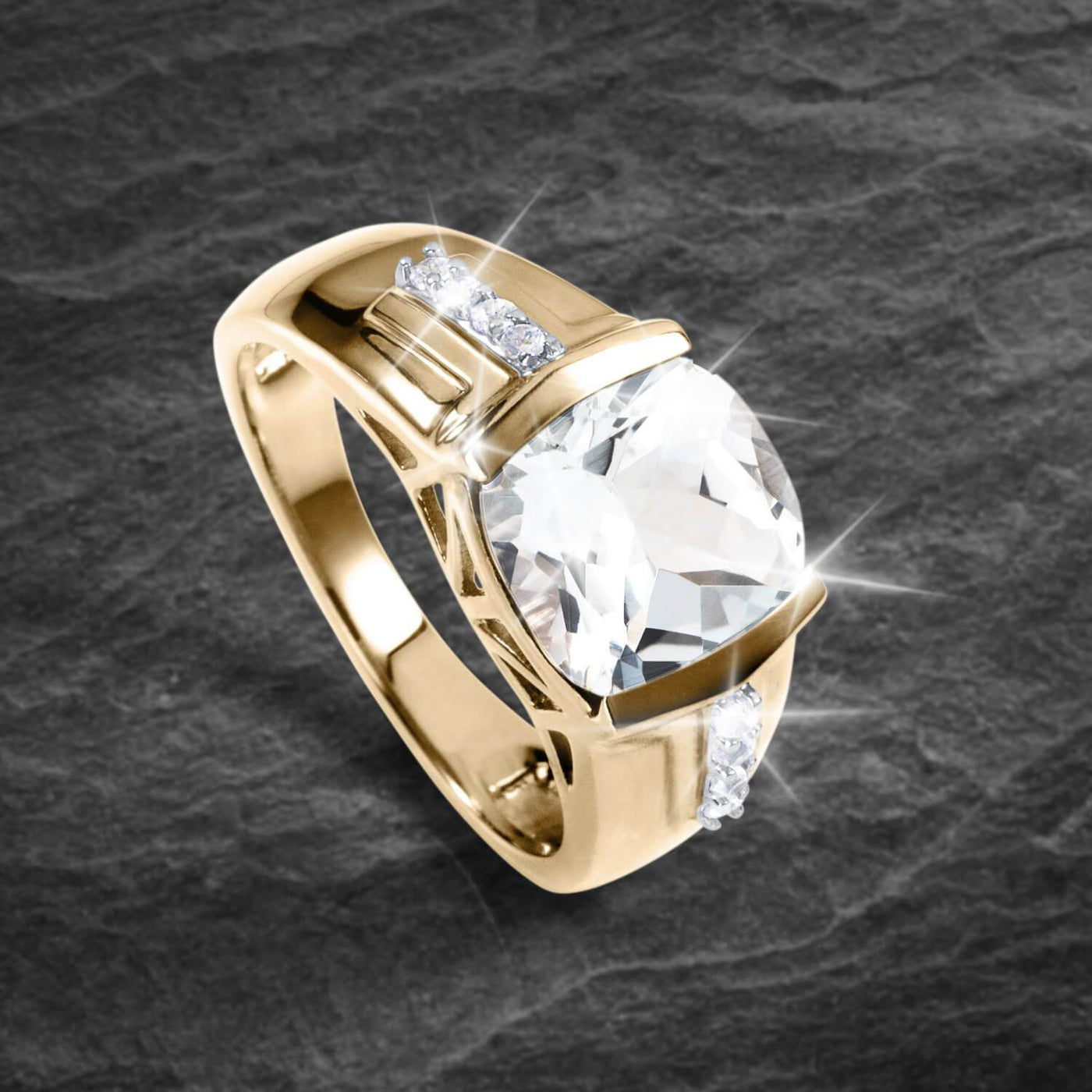 Daniel Steiger Supreme White Topaz Ring