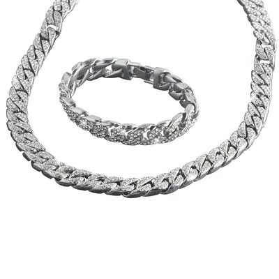 Daniel Steiger Logan Curb Rhodium Collection