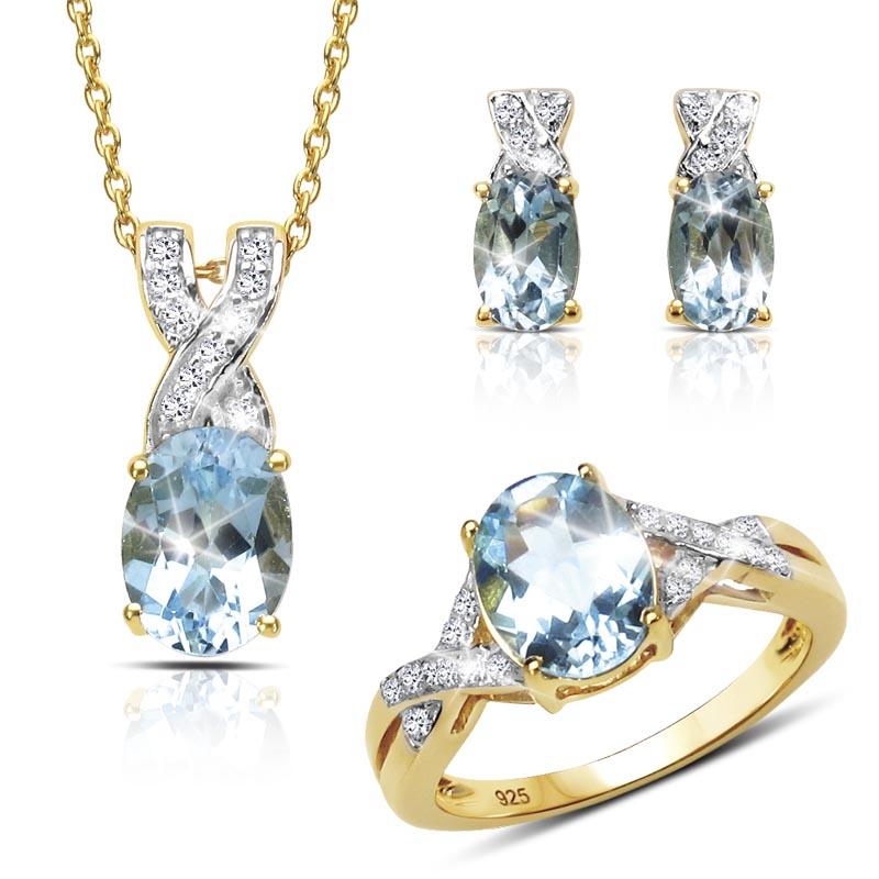 Daniel Steiger Majorelle Blue Topaz Collection